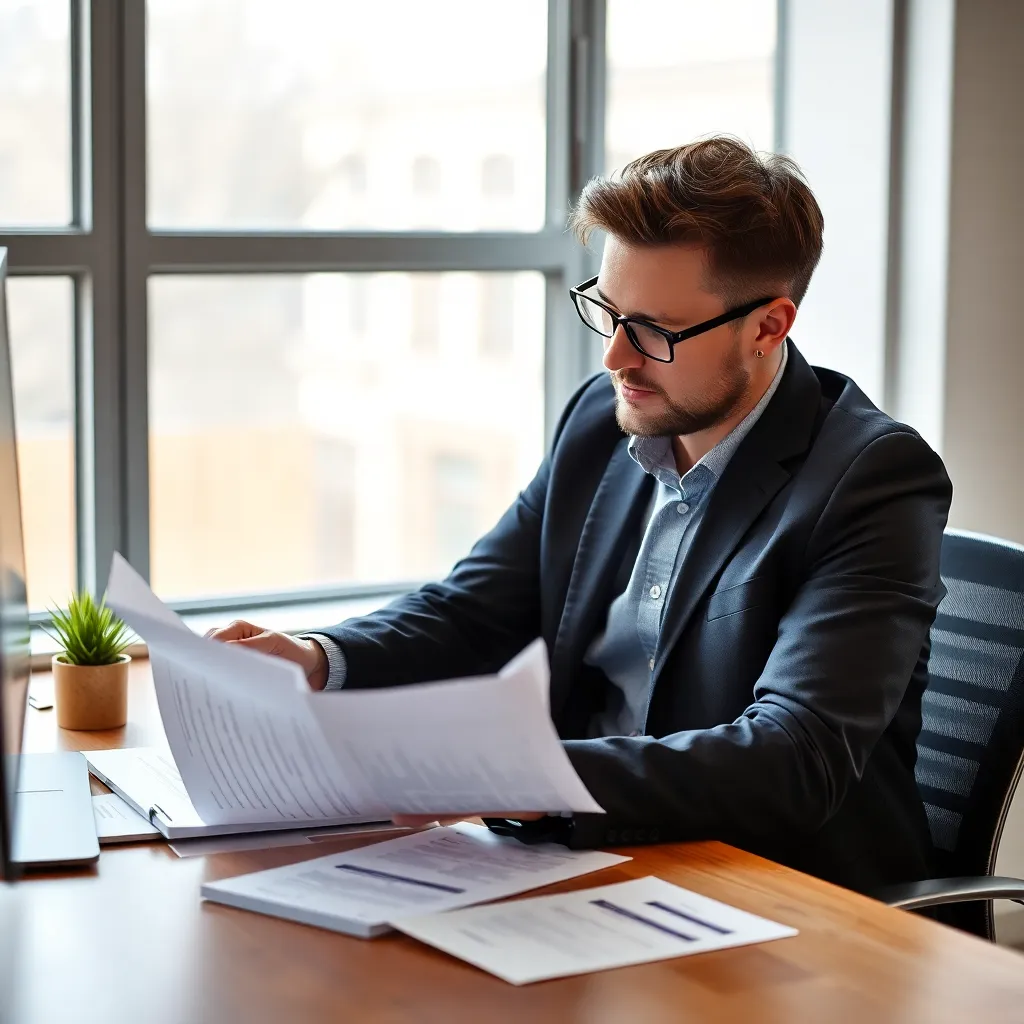 Portret van Joost van der Meer, oprichter van GreenTech Solutions